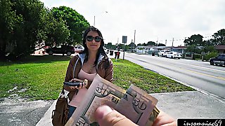 He offers cash for sex with girl from..