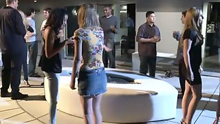 Pool party turns into anal fucking..
