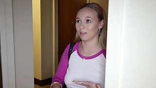 Shy type teen cutie Tiffany Kohl..