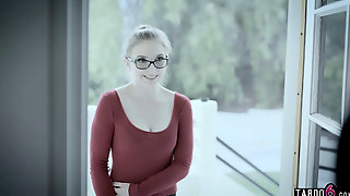 Shy teen wants to get choked during sex..