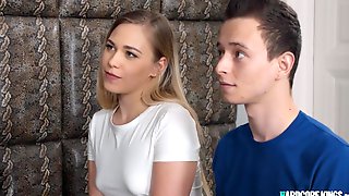 Stepmom and teenage humping young guy