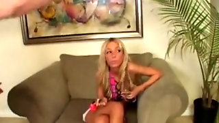 Hot Tight Blonde Gets Fucked by her..