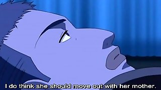 Anime Futanari Gives Titjob Surprise..