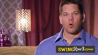 Bisexual swingers are living together..