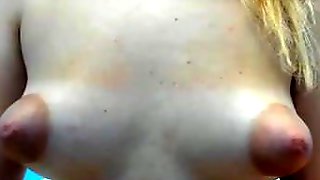 Puffy nips closeup