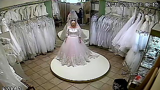 Spy camera in the salon of wedding..