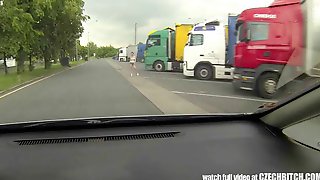 CZECH BITCH - Real WHORE Get Paid for..